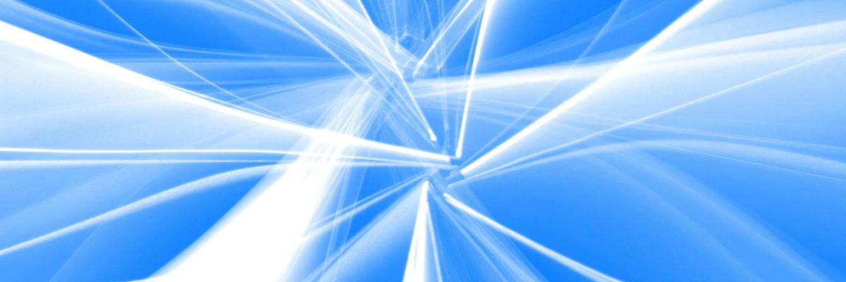 Wide abstract visualization of energy flow